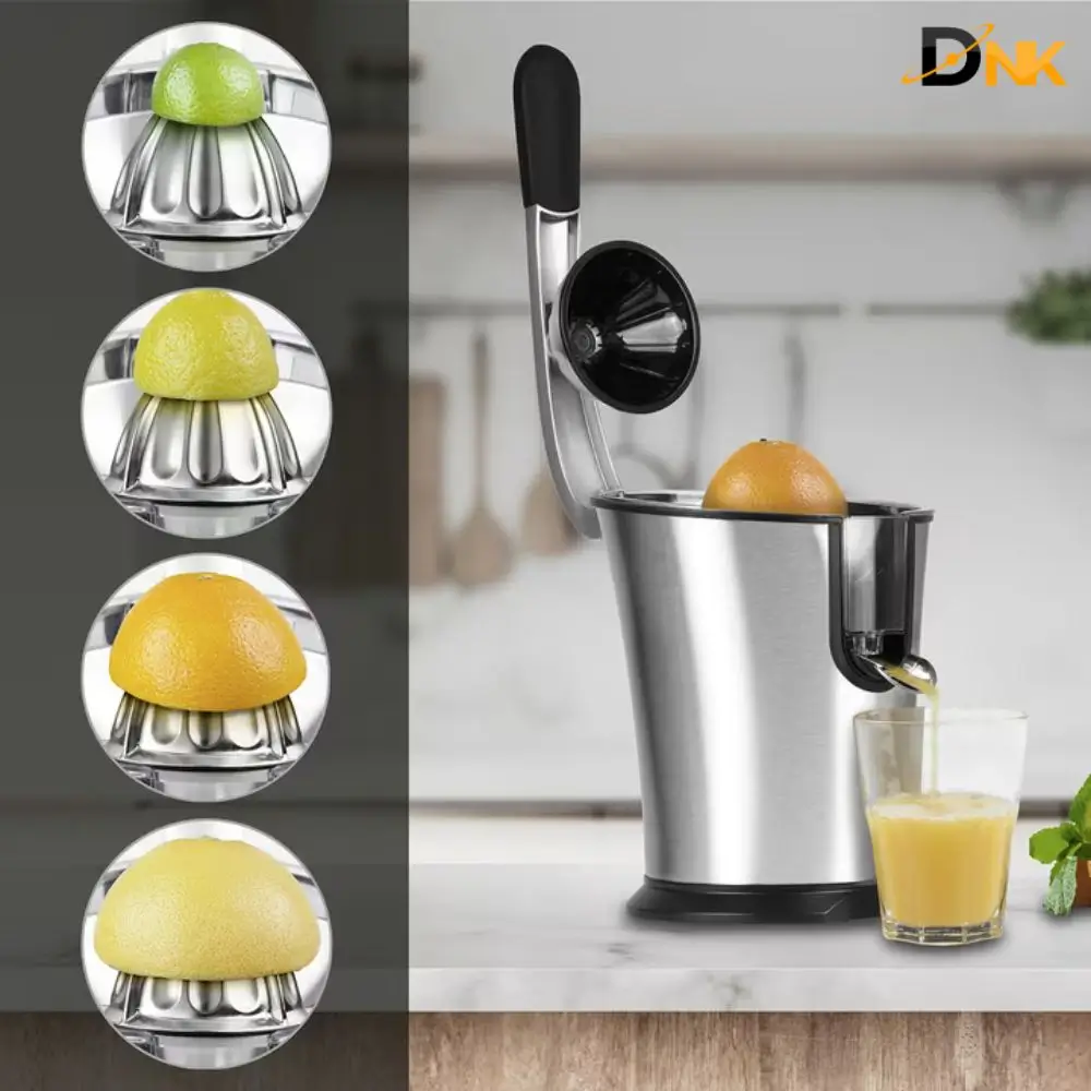 Máy Vắt Cam Caso Cp 330 Pro 160W, Nón Vắt Inox 8 Máy Vắt Cam Caso Cp 330 Pro Cùng Hình Minh Họa Vắt Chanh, Cam Và Grapefruit.