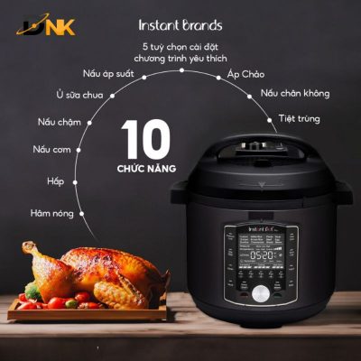 10 Chức Năng Nấu Của Nồi Instant Pot Pro 10 In 1