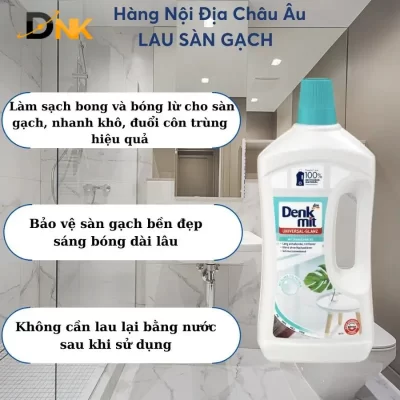 Công Dụng Nước Lau Sàn Denkmit Dành Cho Sàn Gạch