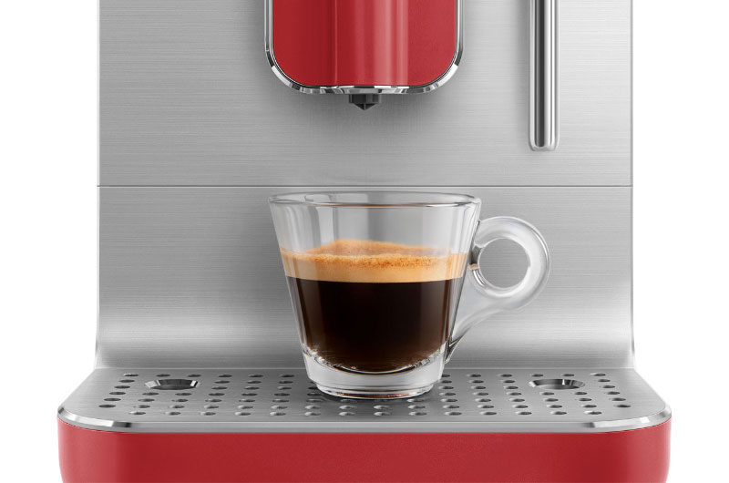 Máy Pha Cà Phê Espresso Smeg Bcc02Rdmeu, Red, Thermoblock, 19 Bar, Hình Ảnh 2