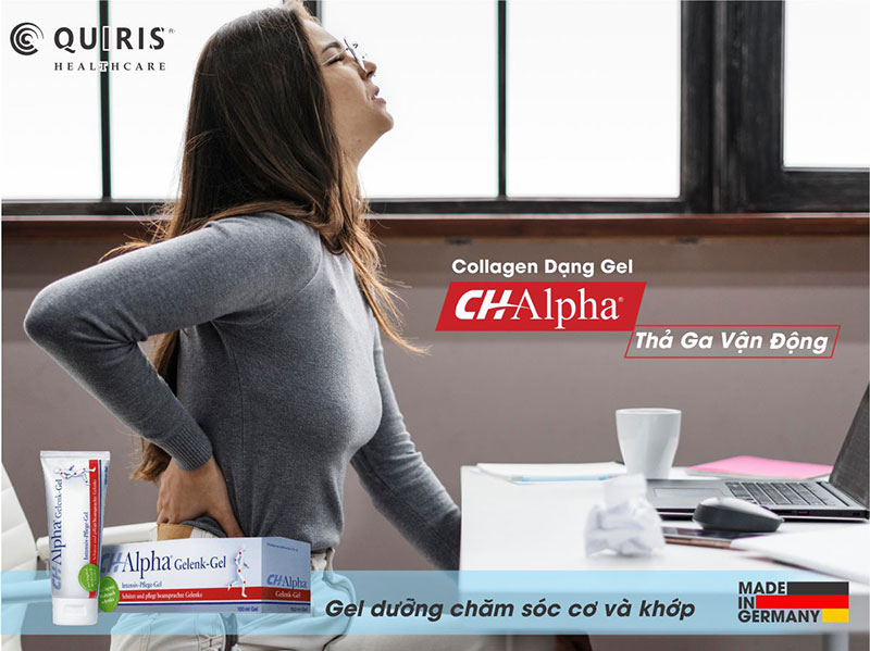 Collagen Gel Khớp Quiris Ch-Alpha ® 100Ml – Gel Chăm Sóc Cho Các Cơ Và Khớp Giúp Bạn Thả Ga Vận Động