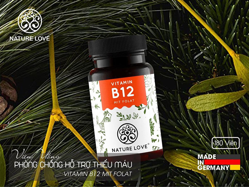 Viên Uống Nature Love Vitamin B12 - Phòng Chống Hỗ Trợ Thiếu Máu