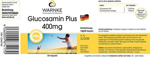 Warnke 22209 Glucosamin Plus 400Mg 06