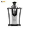 Ảnh Toàn Bộ Mặt Trước Caso Cp 330 Pro Trên Nền Trắng, Thể Hiện Thân Máy, Cần Ép, Nón Vắt Và Phần Chân Đế. Mặt Trước Máy Vắt Cam Caso Cp 330 Pro Với Thân Inox Và Cần Ép Hạ Xuống.