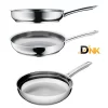 Bộ 3 Chảo Wmf Profi Pfannen Favorit 20Cm 24Cm 28Cm