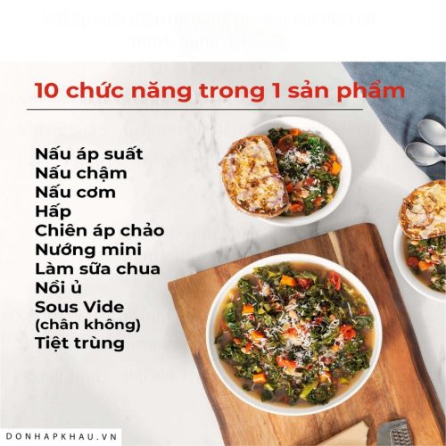 Noi Ap Suat Dien Da Nang Instant Pot Pro 60 10In1 Dung Tich 5 20