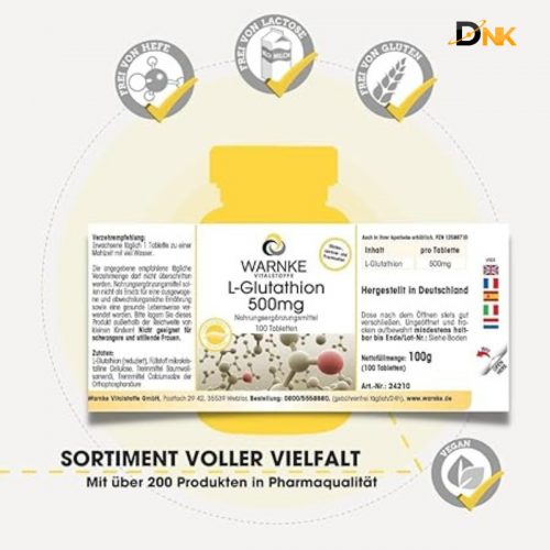 Vien Uong Trang Da Warnke Glutathione 5