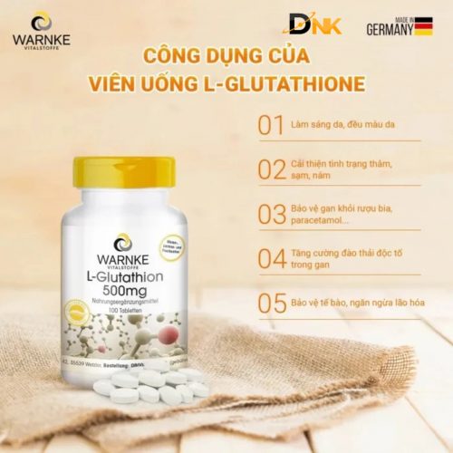 Vien Uong Trang Da Warnke Glutathione 7