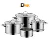Bo Noi Wmf Aparto 4 Mon – Cromargan® 1810 Nap Kinh Da Nang Ben Bi 4