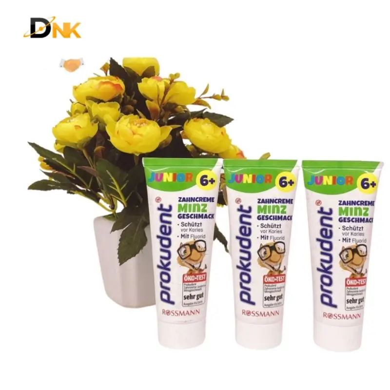 Bộ 3 Kem Đánh Răng Trẻ Em Đức Prokudent Junior 6+ Bộ 3 Kem Đánh Răng Trẻ Em Prokudent Junior 6+ Nhập Khẩu Đức