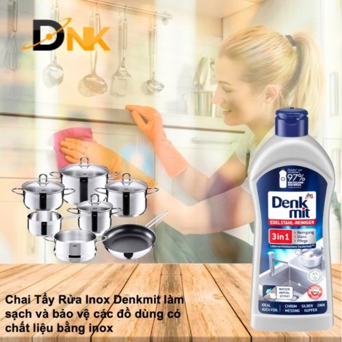 Denkmit 3In1 Cleaner – Giải Pháp Làm Sạch Inox Và Thép Không Gỉ Nhanh Chóng, An Toàn