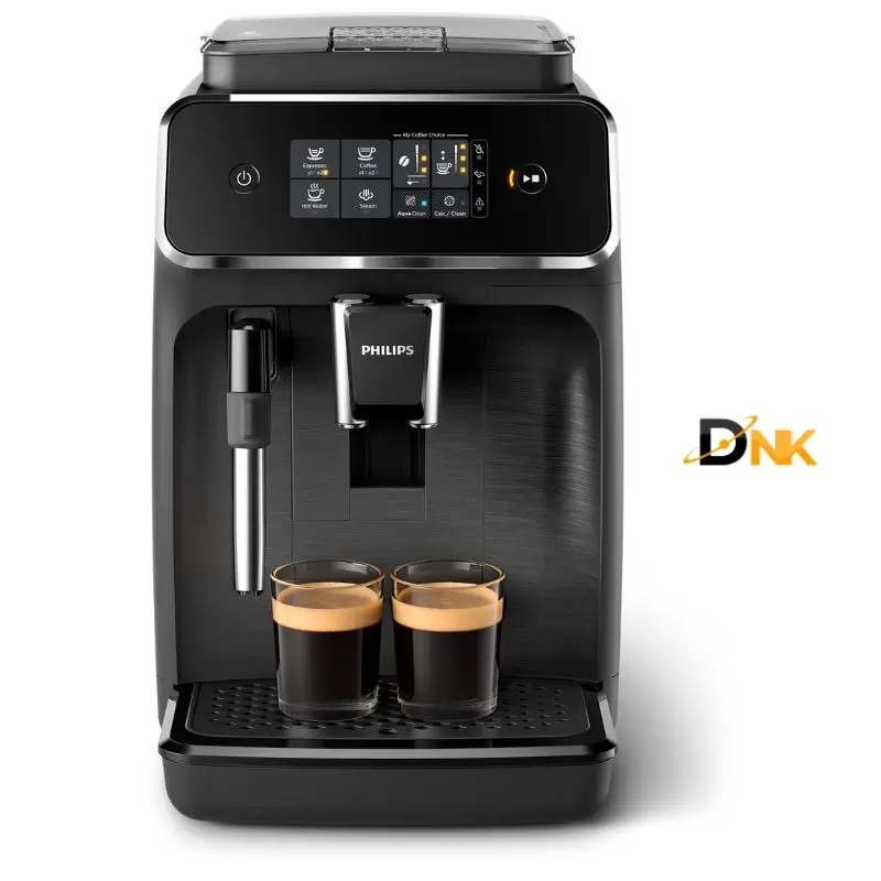 Giao Diện Cảm Ứng Trực Quan Philips Ep2220/10 Mặt Trước Máy Pha Cà Phê Philips Ep2220/10