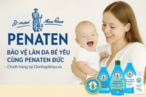 Penaten Bad &Amp; Shampoo 400Ml – Tắm Gội Dịu Nhẹ Cho Bé 6 Banner Penaten Đức Bảo Vệ Làn Da Bé Yêu – Chính Hãng Tại Donhapkhau.vn