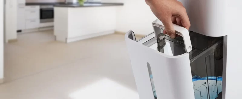 Máy Hút Ẩm Thông Minh Medion Md12044 24L – Điều Khiển Qua App, Tiết Kiệm Điện, Hiệu Suất Cao 4 Bình Chứa Nước 5L Của Máy Hút Ẩm Medion Md12044 Có Thể Tháo Rời, Dễ Vệ Sinh.