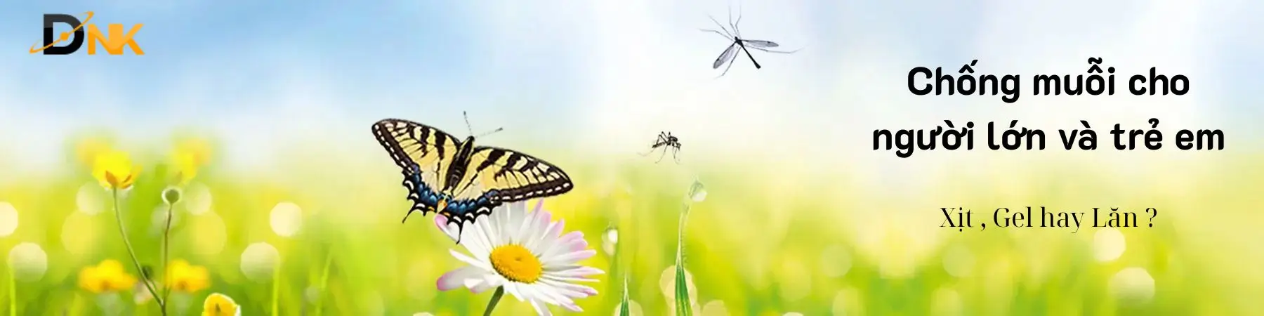 Banner thương hiệu S-QUiTO free – chống muỗi cho người lớn và trẻ em