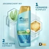 Hình Ảnh Làm Rõ Thành Phần Nổi Bật Của Dầu Gội Head &Amp; Shoulders Dermax Pro Beruhigend Gồm Ceramide Complex Và Aloe Vera Extract, Hỗ Trợ Chăm Sóc Da Đầu Khô Ngứa. Head &Amp; Shoulders Dermax Pro Beruhigend Với Ceramide Complex Và Chiết Xuất Aloe Vera