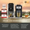 Hai Mẫu Máy Cấp Nước Nóng Caso Design Được Bố Trí Trên Bàn Cùng Các Cốc Trà, Kèm Biểu Trưng Plus X Award Và Haus &Amp; Garten Test. Hai Máy Cấp Nước Nóng Caso Design Bên Cạnh Các Biểu Trưng Giải Thưởng.