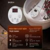 Hình Giới Thiệu Chức Năng Gia Nhiệt Của Gköch Ss-606D, Mức Mặc Định 42°C Sau Khi Làm Nóng Và Mức Tối Đa 45°C. Mỗi Lần Bấm Điều Chỉnh Tăng 1°C. Minh Họa Chức Năng Làm Nóng Và Duy Trì Nhiệt Độ 30–45°C Của Bồn Gköch Ss-606D.