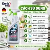 Ảnh Hướng Dẫn Mở Đầu Phun, Xịt Dung Dịch, Dàn Đều Bằng Bọt Biển, Để Khoảng Một Phút, Rửa Sạch Và Lặp Lại Nếu Cần. Thực Hiện Theo Nhãn Chai Thực Tế. Hướng Dẫn Sử Dụng Xịt Tẩy Rửa Bếp Đa Năng Denkmit Theo Sáu Bước