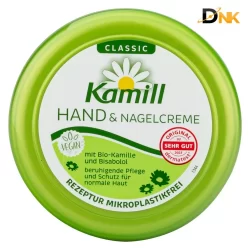 Mặt trước hũ Kamill Classic Hand & Nagelcreme màu xanh