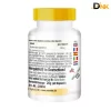 Ảnh Mặt Sau Chai, Thể Hiện 100Mg Nattokinase Với Hoạt Tính 2.000 Fu Trên 2 Viên, Khối Lượng Tịnh 20G Cho 60 Viên Nang Và Mã Sản Phẩm 22006. Nhãn Sau Warnke Nattokinase 50Mg Ghi Khẩu Phần, Cảnh Báo Và Mã Sản Phẩm 22006