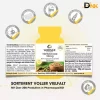 Ảnh Trình Bày Nhãn Chai Cùng Thông Tin Thành Phần, Hướng Dẫn Và Các Biểu Tượng Không Chứa Men, Gelatin, Lactose, Gluten, Phù Hợp Chế Độ Thuần Chay. Nhãn Warnke Nattokinase 50Mg Cùng Biểu Tượng Thuần Chay, Không Gluten, Lactose, Gelatin Và Men